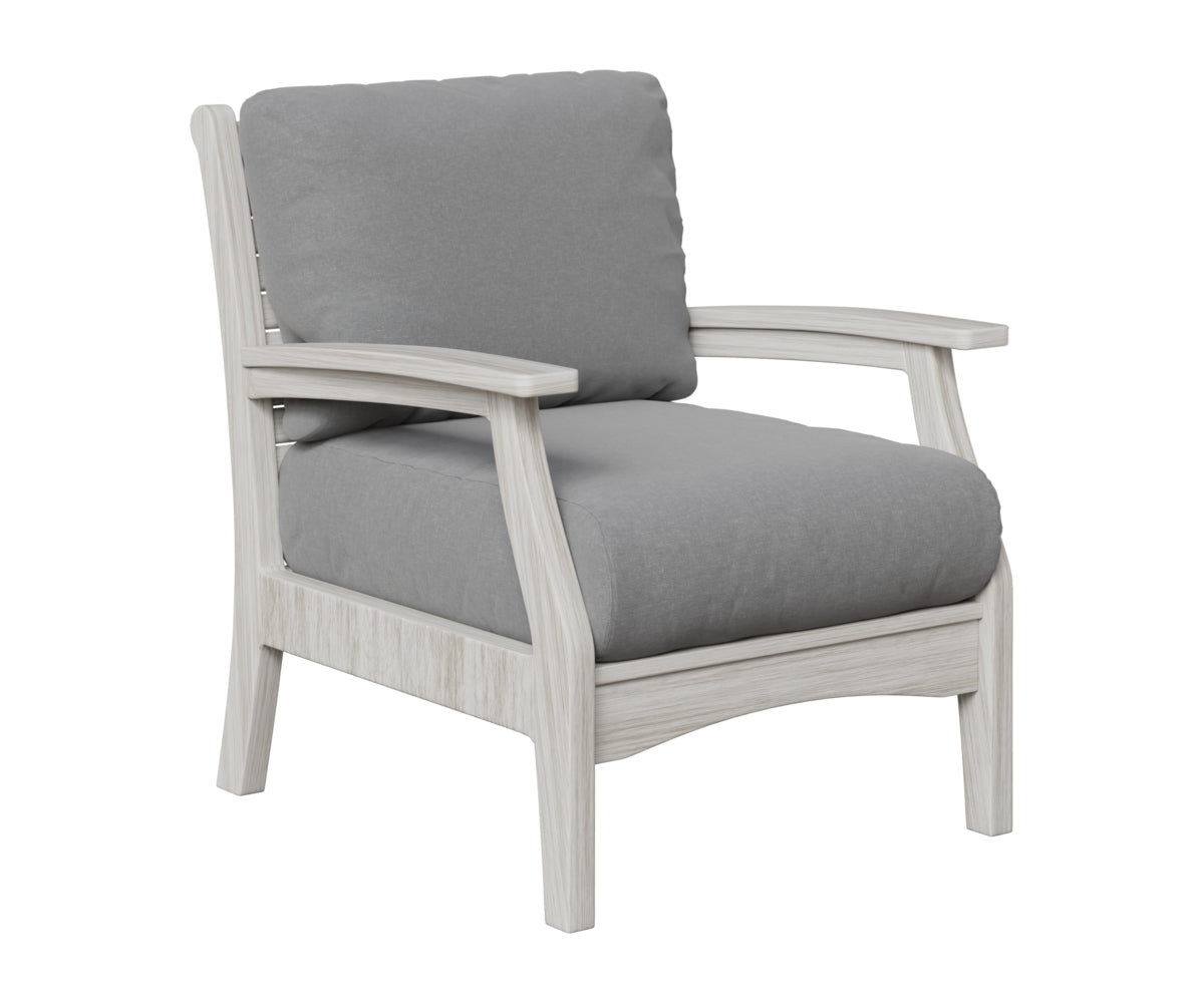 Berlin Gardens Classic Terrace Club Chair in Seashell