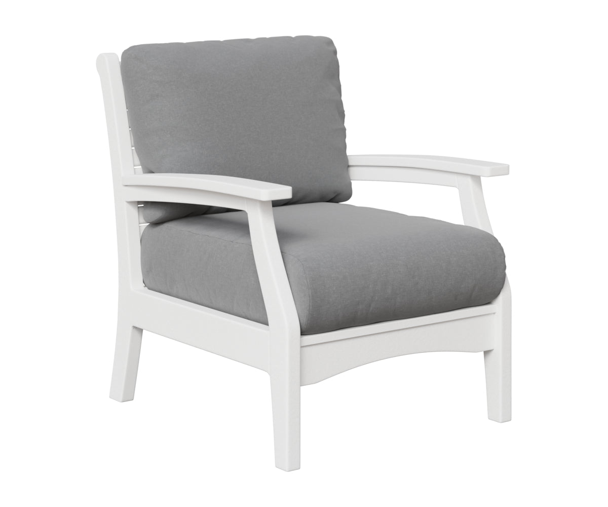Berlin Gardens Classic Terrace Club Chair in White