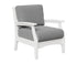 Berlin Gardens Classic Terrace Club Chair in White
