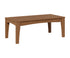 Berlin Gardens Classic Terrace Rectangle Coffee Table in Antique Mahogany