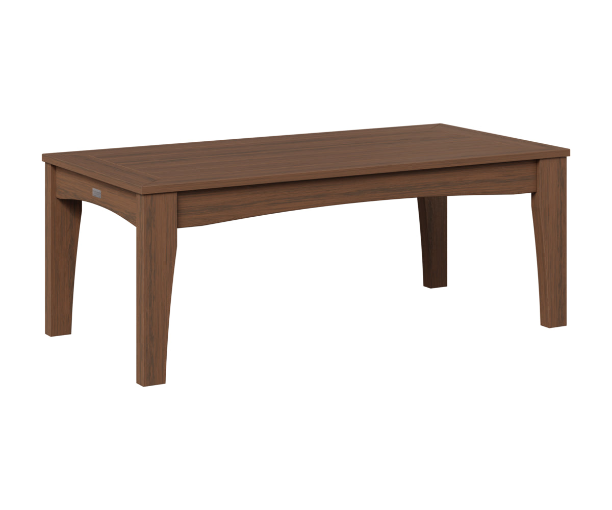 Berlin Gardens Classic Terrace Rectangle Coffee Table in Brazilian Walnut