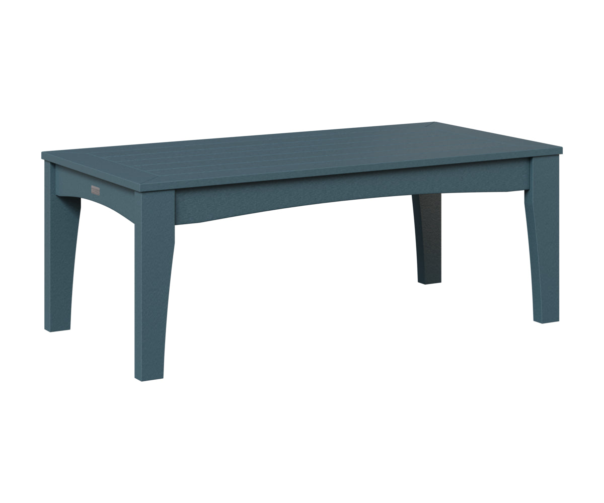 Berlin Gardens Classic Terrace Rectangle Coffee Table in Slate