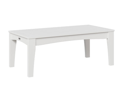 Berlin Gardens Classic Terrace Rectangle Coffee Table in White