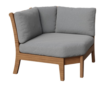 Berlin Gardens Classic Terrace Corner Section in Antique Mahogany