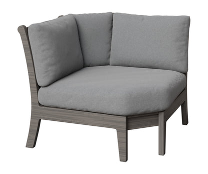 Berlin Gardens Classic Terrace Corner Section in Coastal Gray