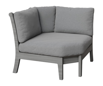 Berlin Gardens Classic Terrace Corner Section in Driftwood Gray