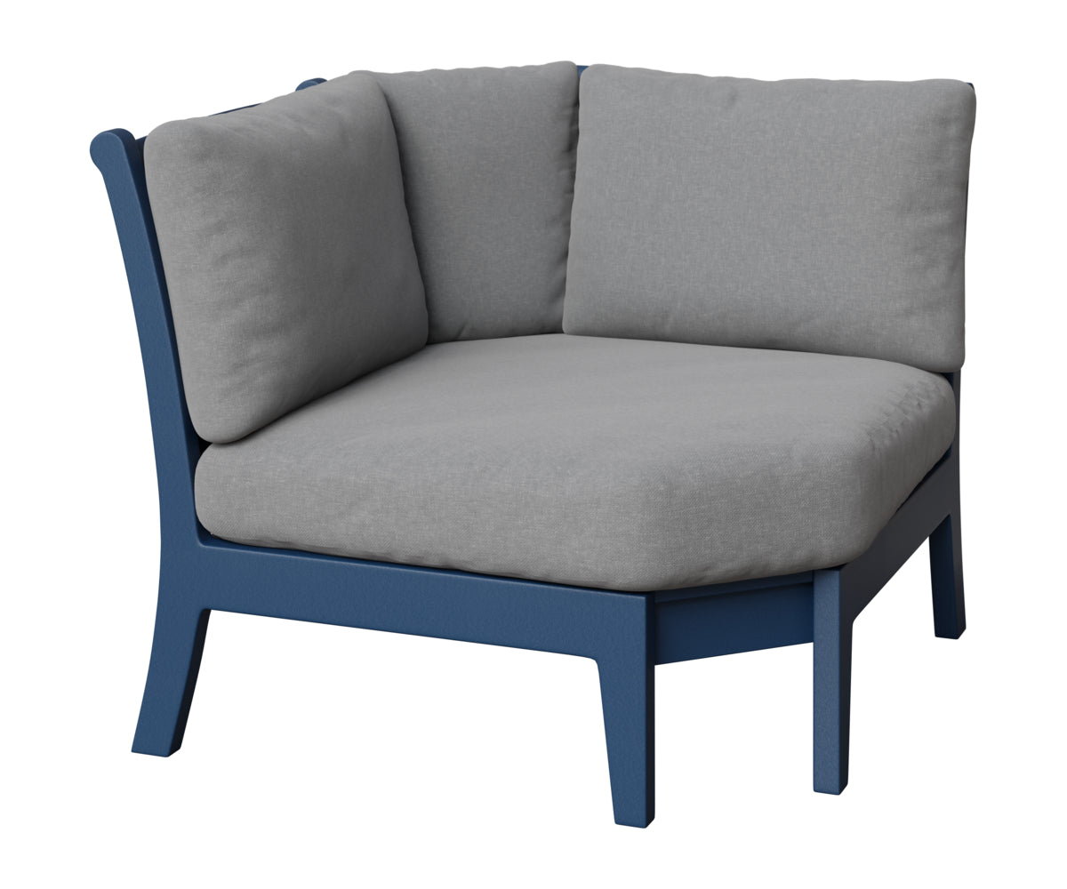 Berlin Gardens Classic Terrace Corner Section in Navy Blue