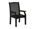 Berlin Gardens Classic Terrace Dining Chair in Black