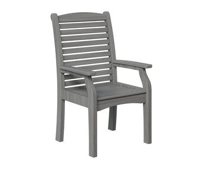 Berlin Gardens Classic Terrace Dining Chair in Driftwood Gray