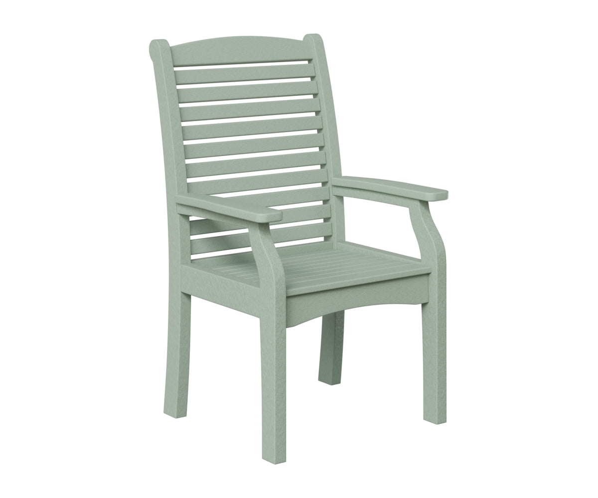 Berlin Gardens Classic Terrace Dining Chair in Sea Foam