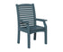 Berlin Gardens Classic Terrace Dining Chair in Slate
