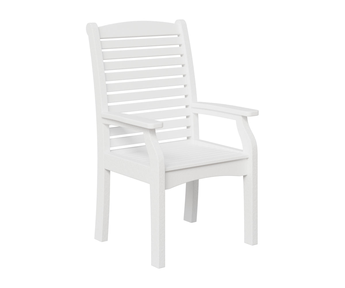 Berlin Gardens Classic Terrace Dining Chair in White