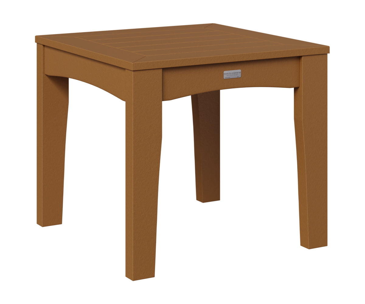 Berlin Gardens Classic Terrace End Table in Cedar