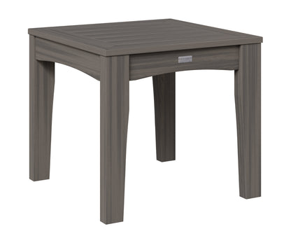 Berlin Gardens Classic Terrace End Table in Coastal Gray