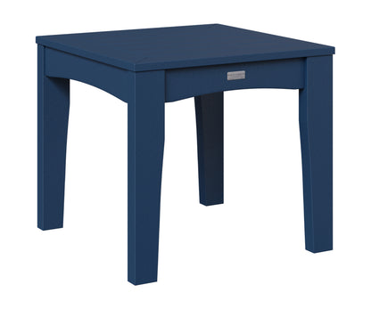 Berlin Gardens Classic Terrace End Table in Navy Blue
