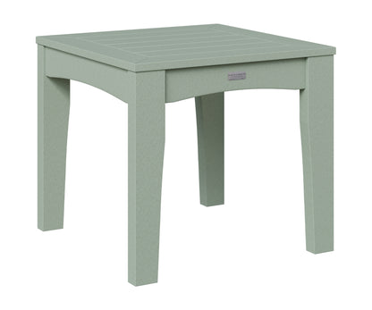 Berlin Gardens Classic Terrace End Table in Sea Foam