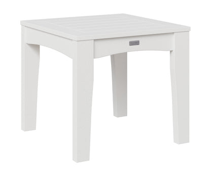Berlin Gardens Classic Terrace End Table in White