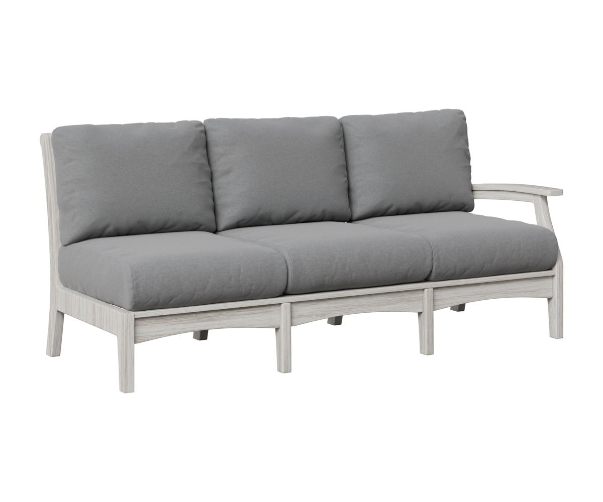 Berlin Gardens Classic Terrace Left Arm Sofa in Seashell