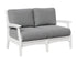 Berlin Gardens Classic Terrace Loveseat in White