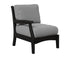 Berlin Gardens Classic Terrace Right Arm Club Chair in Black
