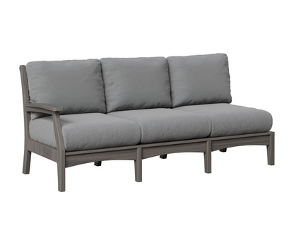 Berlin Gardens Classic Terrace Right Arm Sofa in Coastal Gray
