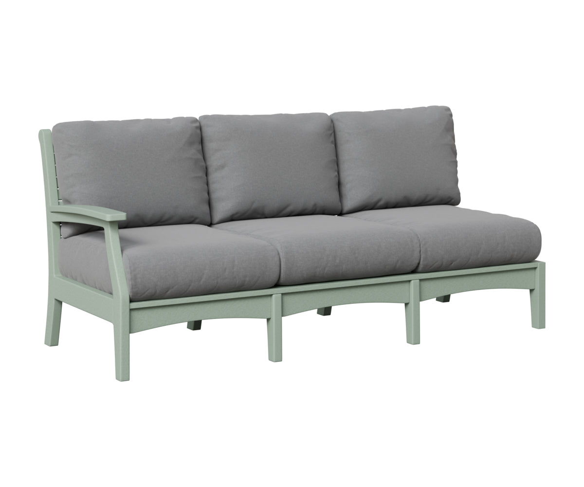 Berlin Gardens Classic Terrace Right Arm Sofa in Sea Foam