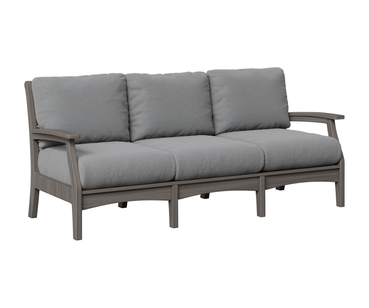 Berlin Gardens Classic Terrace Sofa in Coastal Gray