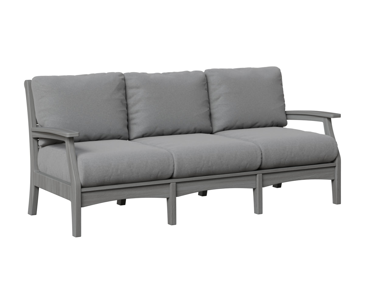 Berlin Gardens Classic Terrace Sofa in Driftwood Gray