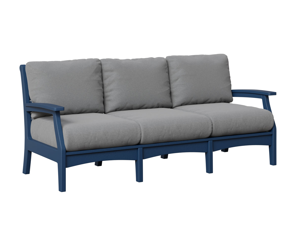 Berlin Gardens Classic Terrace Sofa in Navy Blue