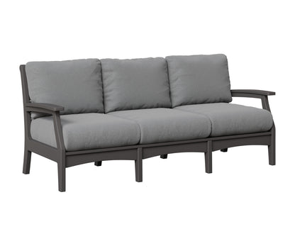 Berlin Gardens Classic Terrace Sofa in Smoke Gray