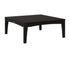 Berlin Gardens Classic Terrace Square Coffee Table in Black