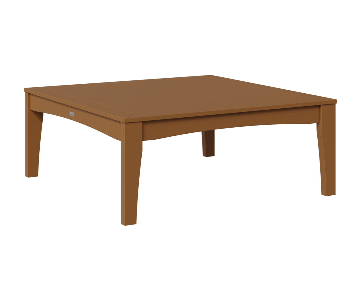 Berlin Gardens Classic Terrace Square Coffee Table in Cedar