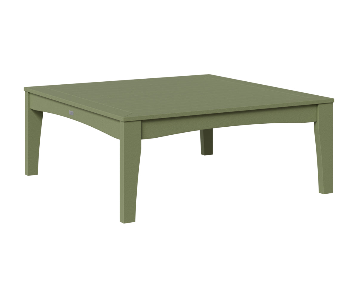 Berlin Gardens Classic Terrace Square Coffee Table in Sage