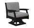 Berlin Gardens Classic Terrace Swivel Rocker in Black