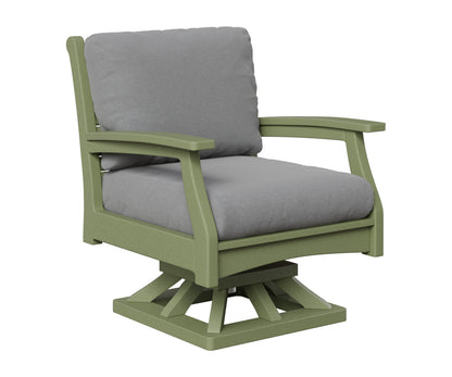 Berlin Gardens Classic Terrace Swivel Rocker in Sage