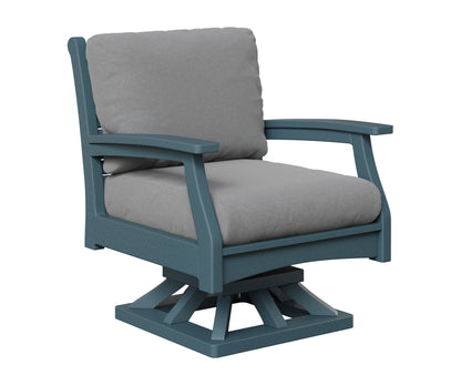 Berlin Gardens Classic Terrace Swivel Rocker in Slate