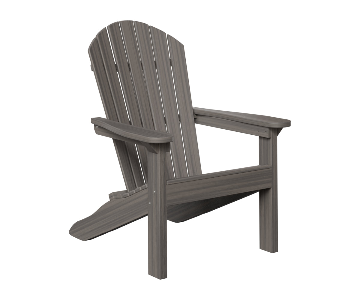 Berlin Gardens Comfo Back Adirondack Chair in Coastal Gray