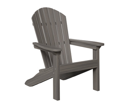 Berlin Gardens Comfo Back Adirondack Chair in Coastal Gray