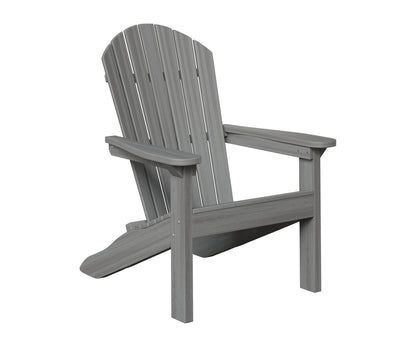 Berlin Gardens Comfo Back Adirondack Chair in Driftwood Gray