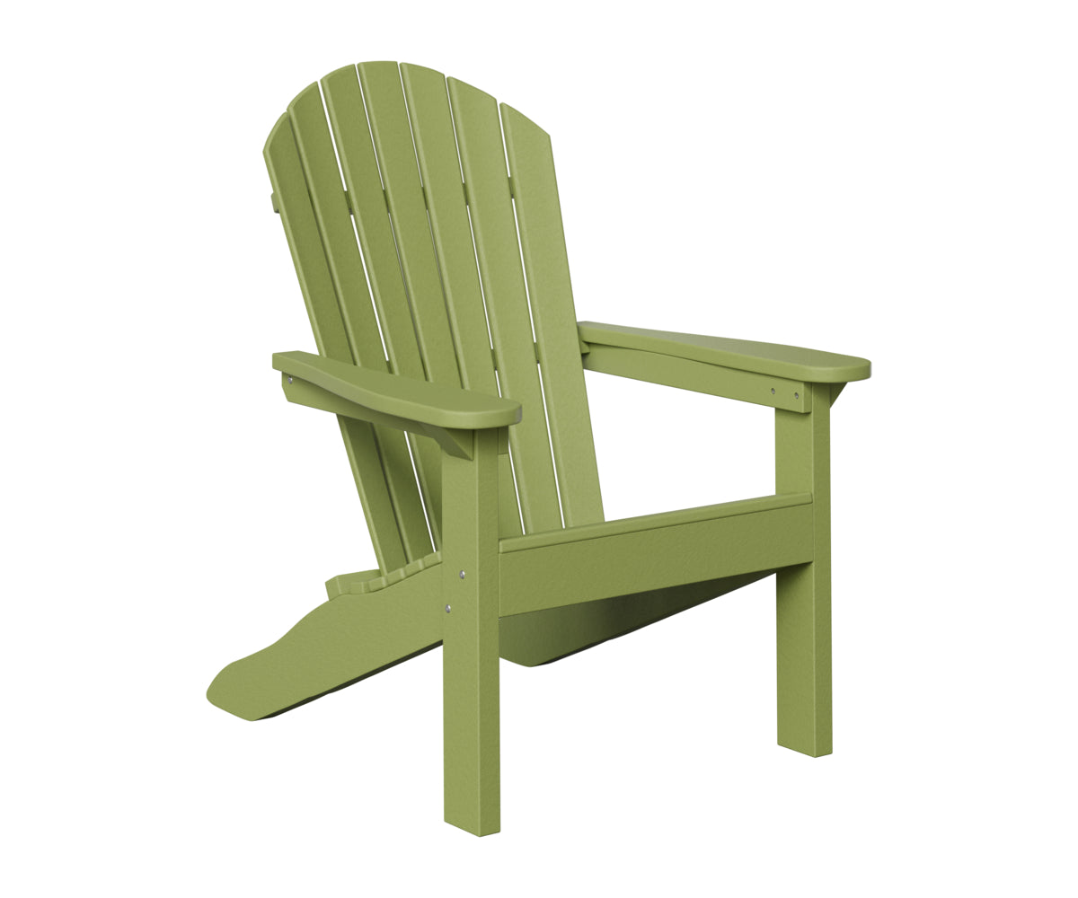 Berlin Gardens Comfo Back Adirondack Chair in Kiwi Green