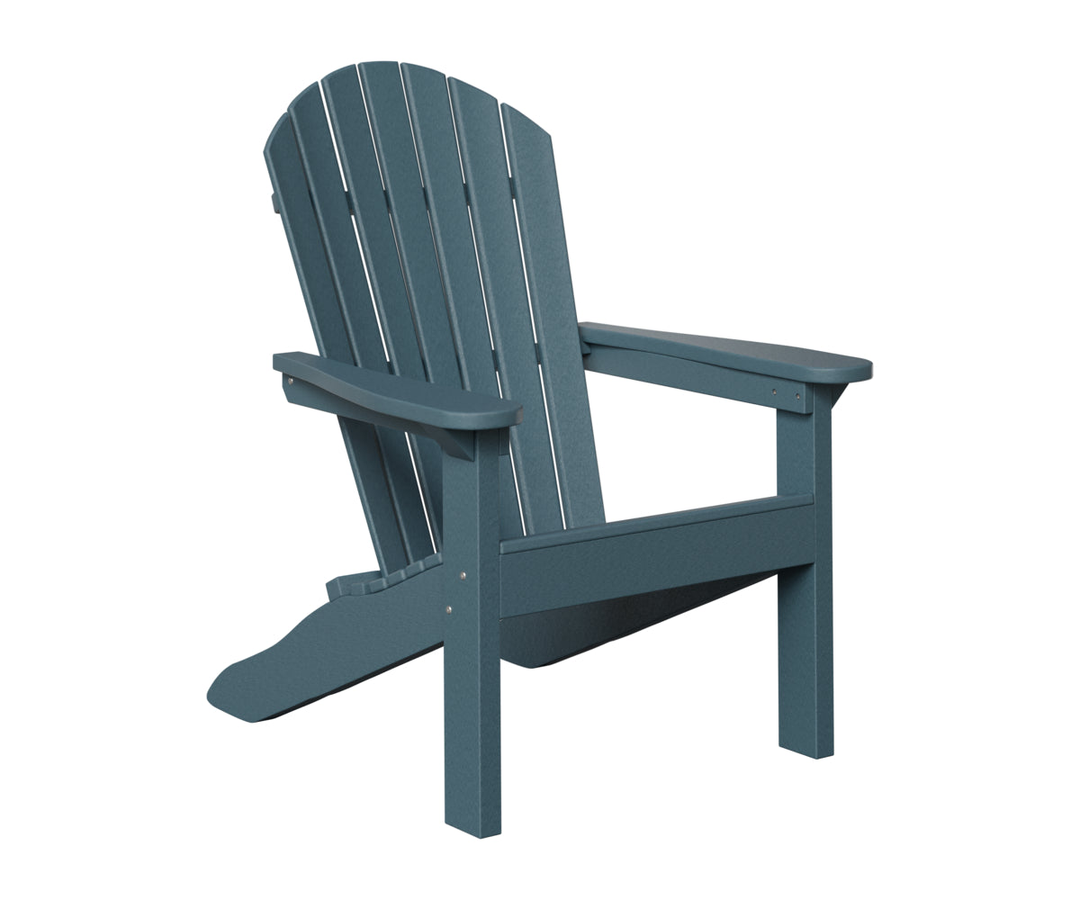 Berlin Gardens Comfo Back Adirondack Chair in Slate