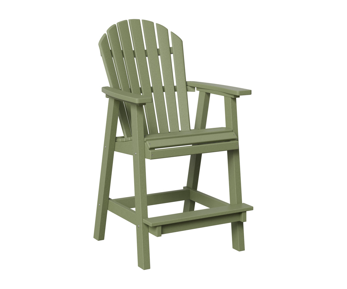 Berlin Gardens Comfo Back Bar Chair in Sage