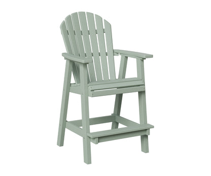 Berlin Gardens Comfo Back Bar Chair in Sea Foam