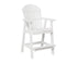Berlin Gardens Comfo Back Bar Chair in White