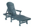Berlin Gardens Comfo Back Chaise Lounge in Slate
