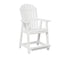 Berlin Gardens Comfo Back Counter Chair in White