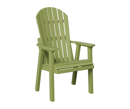 Berlin Gardens Comfo Back Deck Chair in Kiwi Green