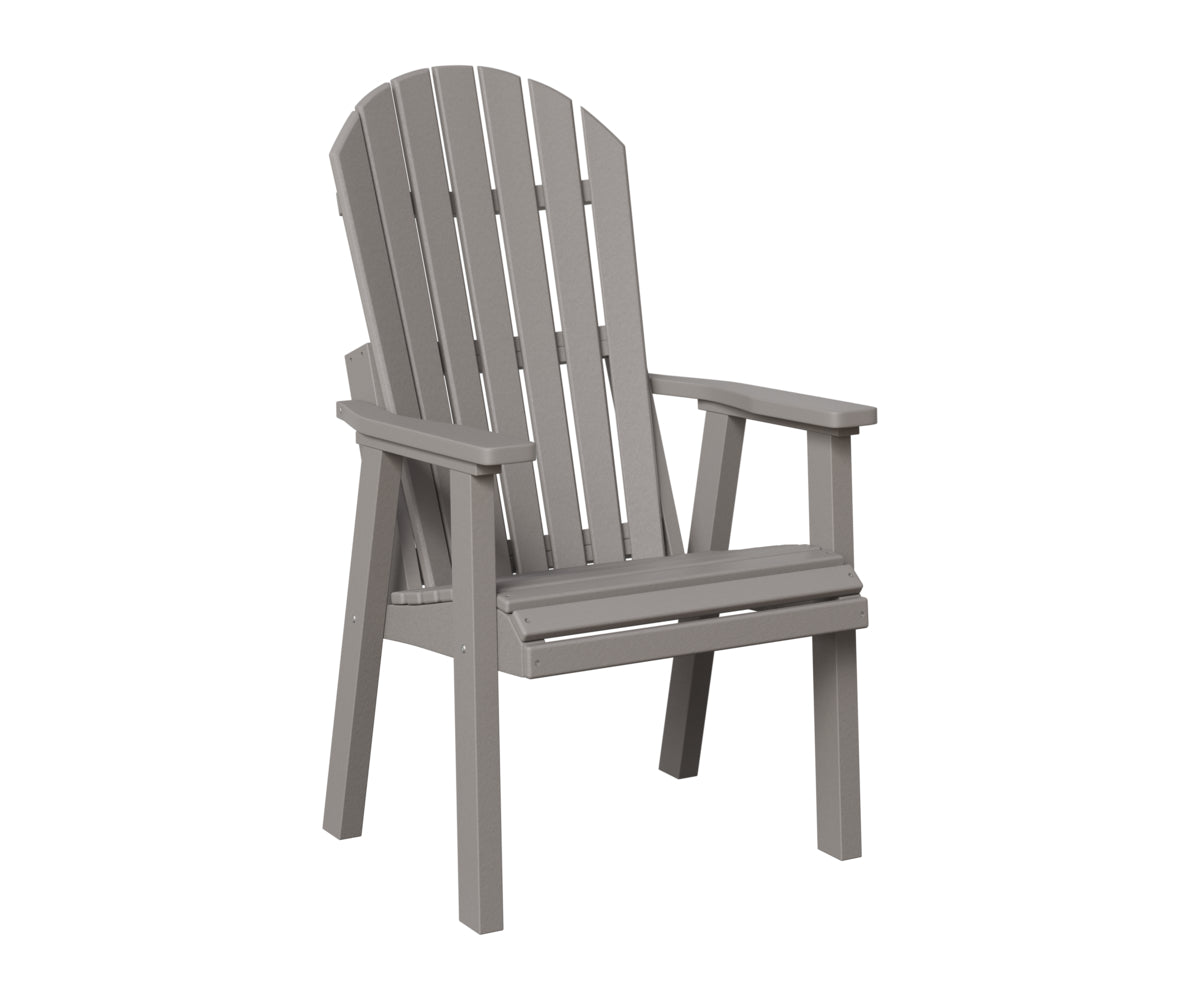 Berlin Gardens Comfo Back Deck Chair in Light Gray
