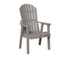 Berlin Gardens Comfo Back Deck Chair in Light Gray