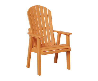 Berlin Gardens Comfo Back Deck Chair in Mango Orange
